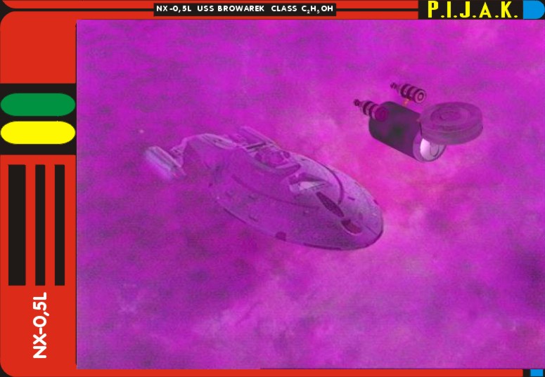 Voyager i Browarek w mgawicy